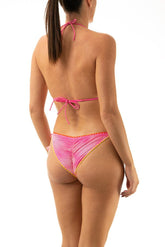 BIKINI TRIANGOLO DONNA  FUCSIA PF036CF 028 PIN UP